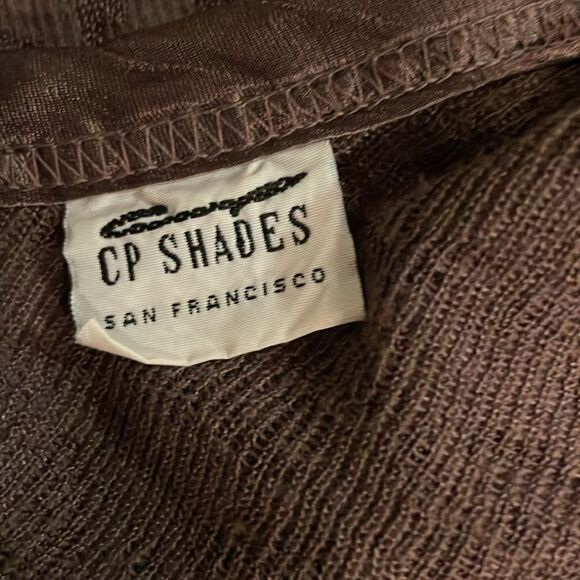 CP Shades Muted Purple Knit Blouse Size Medium - Picture 6 of 8